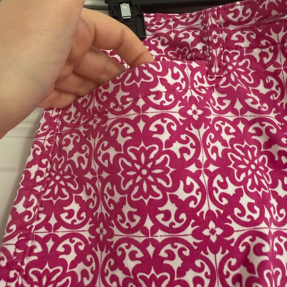 Pink Patterned Shorts - Picture 3 of 4